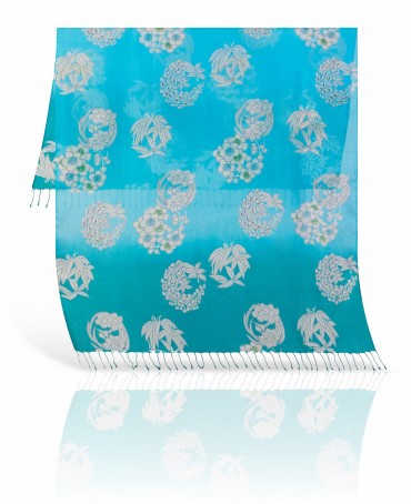 Палантин Женский S20-KAWAI/NILE.BLUE